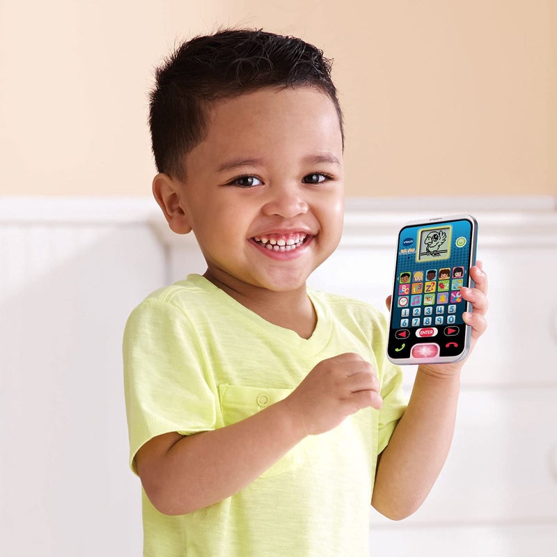 VTech Call and Chat Learning Phone, Black - Image 3