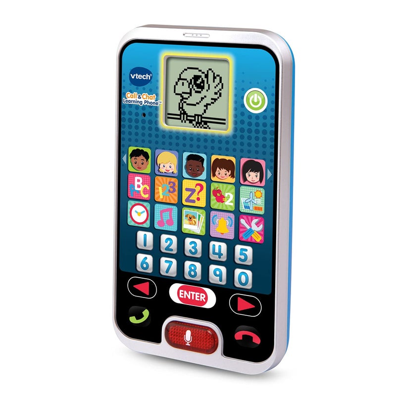 VTech Call and Chat Learning Phone, Black - Image 2