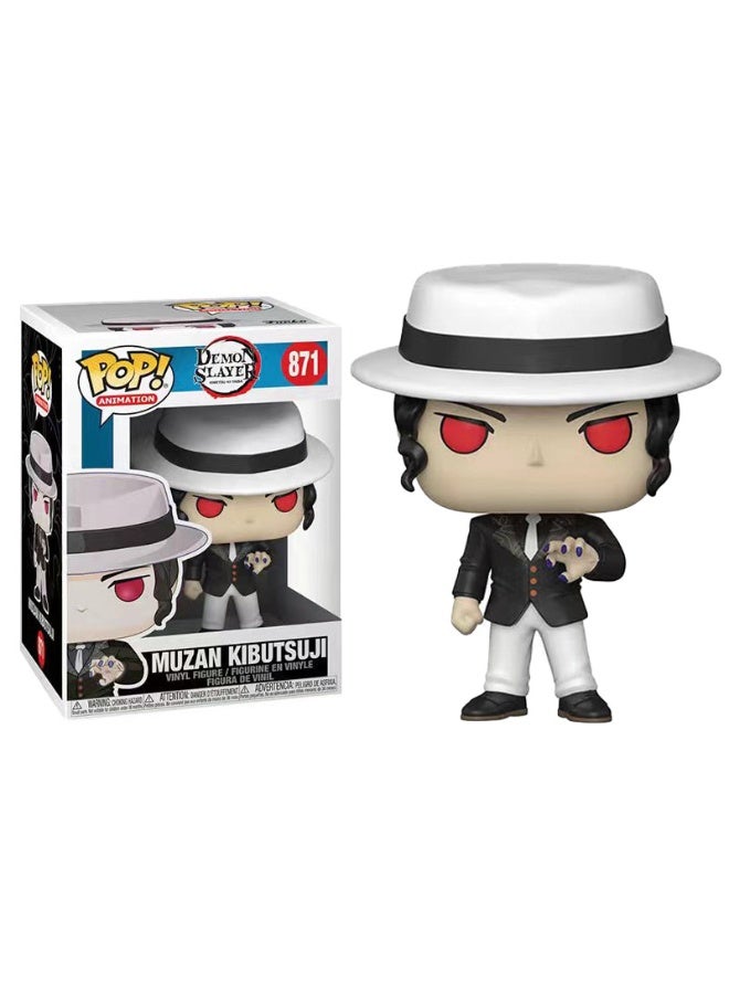 general Demon Slayer desktop decoration Kibutsuji Muzan character Model Collection Decoration Toys gifts for family and friends - Image 2