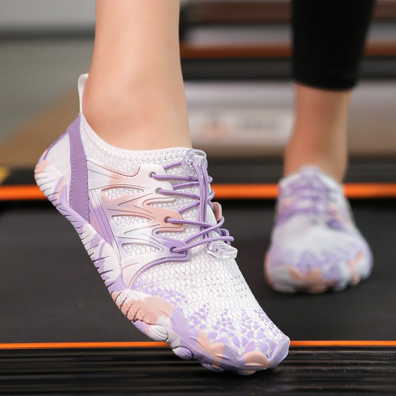 Cushioned Fitness Shoes for Yoga  Running CK313 Pink Purple [New Color More Type]] 