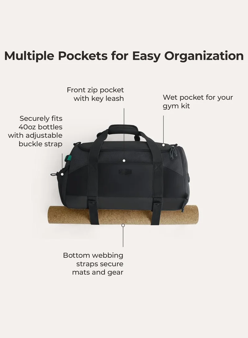 BAGSMART Black BAGSMART REIKI Duffle  | Best Price UAE