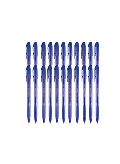 ZEBRA Piccolo Ball Pen Blue Ink 0.7mm Pack of 22  - Image 1
