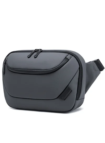 ARCTIC HUNTER Stylish Crossbody Bag Anti Theft Water Repellent Chest Bag for Men Women on Shopping Travel Office Hiking Y00561 Grey
