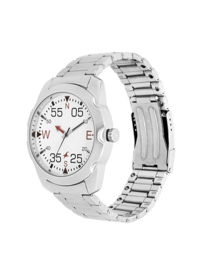 fastrack Men Stainless Steel Analog Watch 3123SM05 - Image 2