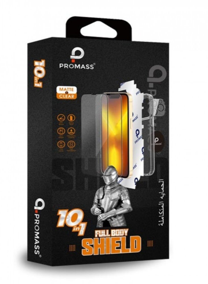 بروماس مجموعة الحمايه ايفون 15 بلص المتكاملة  10 في 1 حمايه تستحق الثقة - Image 1