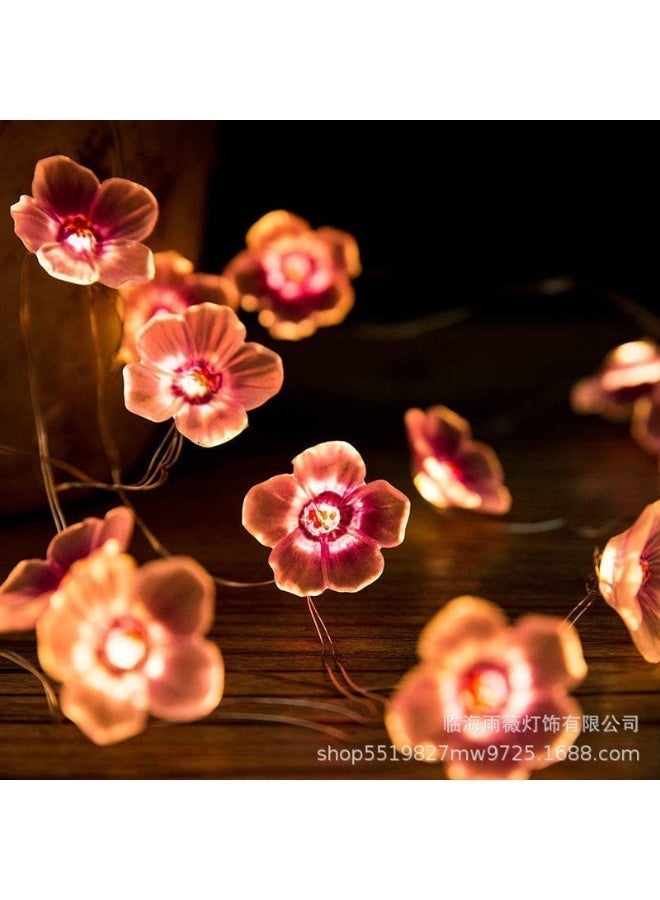 HPMY LED Cherry Blossom String Lights Bulbs Decorative Fairy Lamp for Garden Patio Lawn Wedding Party Home Use Relaxing Atmosphere - Image 4