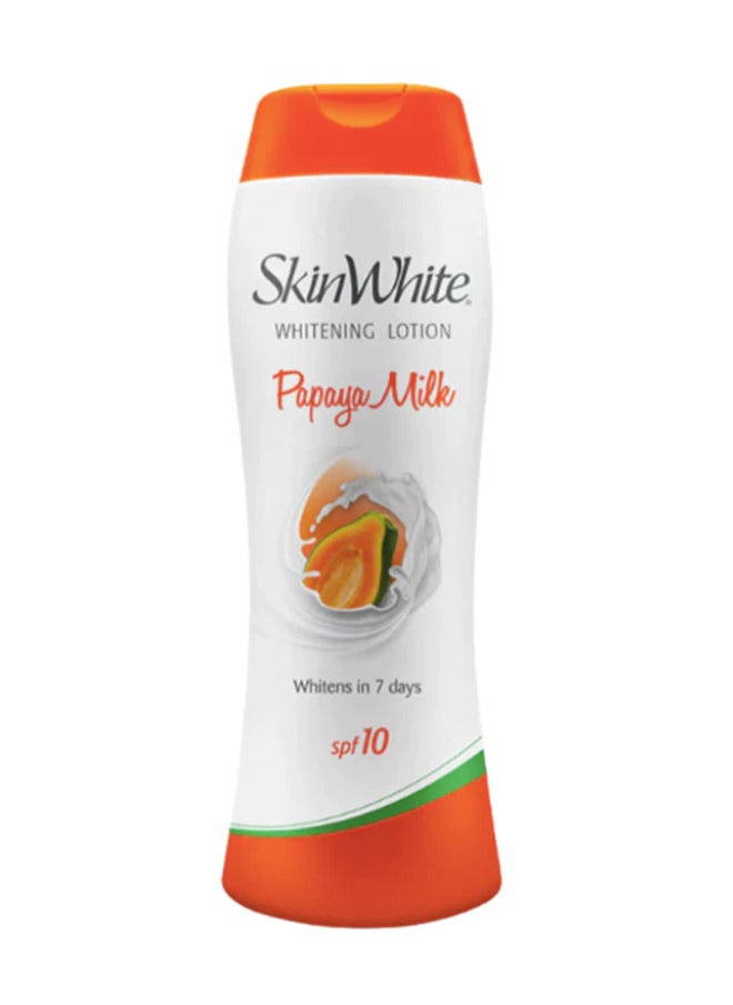 skin white Whitening Lotion Papaya Milk SPF10 200ml  - Image 2