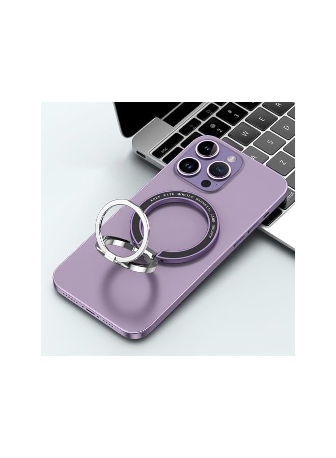 Green Tiger Magnetic Phone Ring Holder, Phone Grip with Adjustable Kickstand, Polished Metal Cell Phone Ring Holder, Suitable for iPhone 15/14/13/12 Series, Black - Image 4