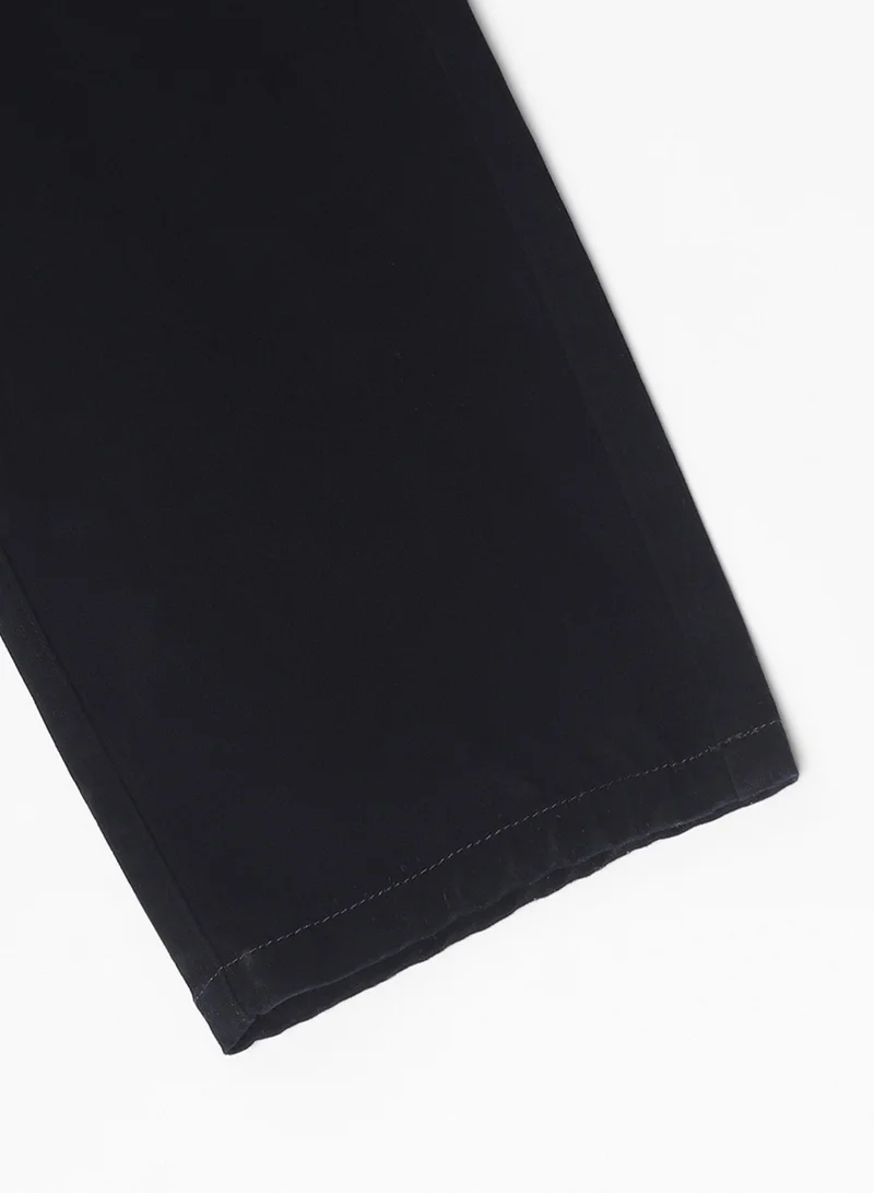 Dennis Lingo Navy Cargo Trousers for Men, Slim Fit, Cotton Lycra