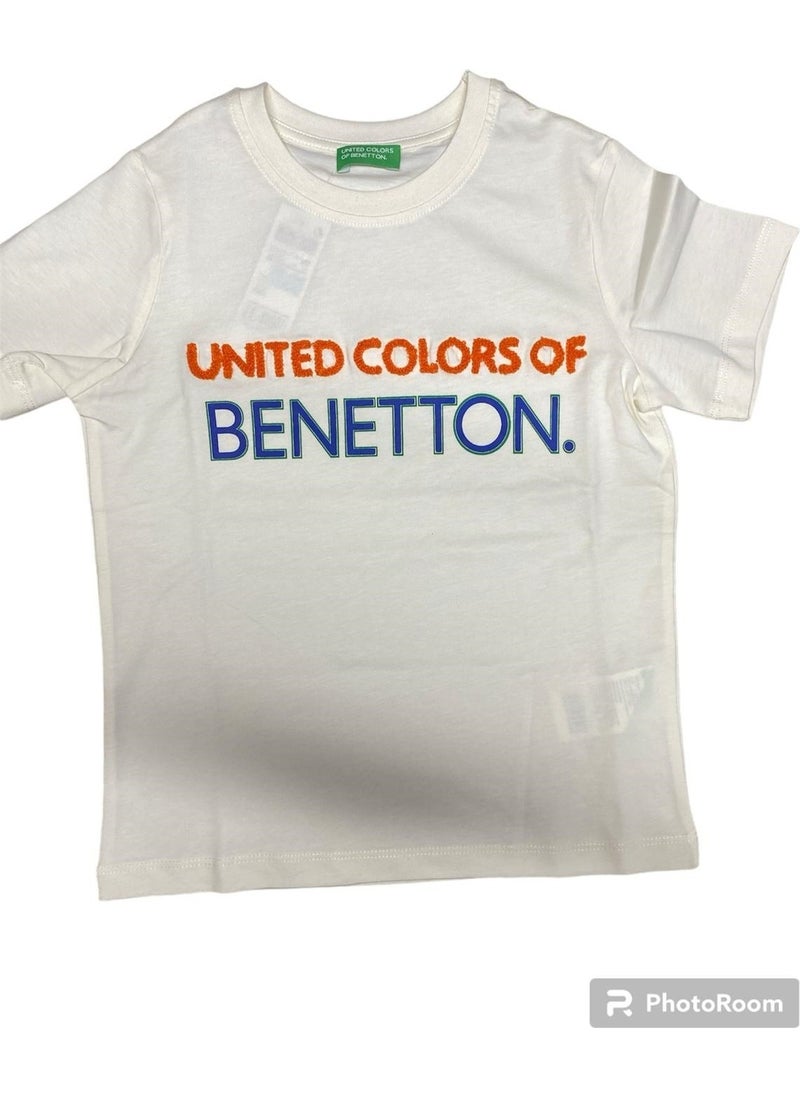 Benetton Boy's T-Shirt BNT-B21361-002  - Image 1
