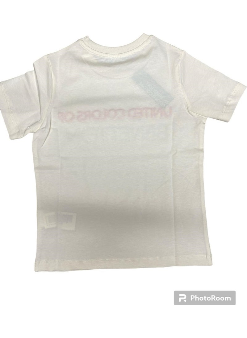 Benetton Boy's T-Shirt BNT-B21361-002  - Image 2