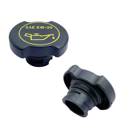 Ulifebet 2 Pcs 80991 Engine Oil Filler CapsOil Fill Cap Compatible with Ford Lincoln Mercury F150 Models Replaces EP5Z6766ABC - Image 3