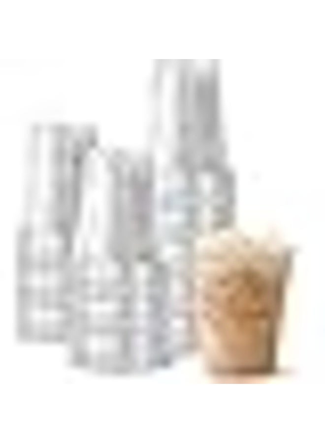 IDEAL PACK Clear PET Plastic Cups – 8 oz | 50 Pcs | Disposable Cold Drink Cups | BPA-Free, Crystal Clear Cups for Juice, Iced Coffee, Smoothies, Beverages & Party Use - Image 3