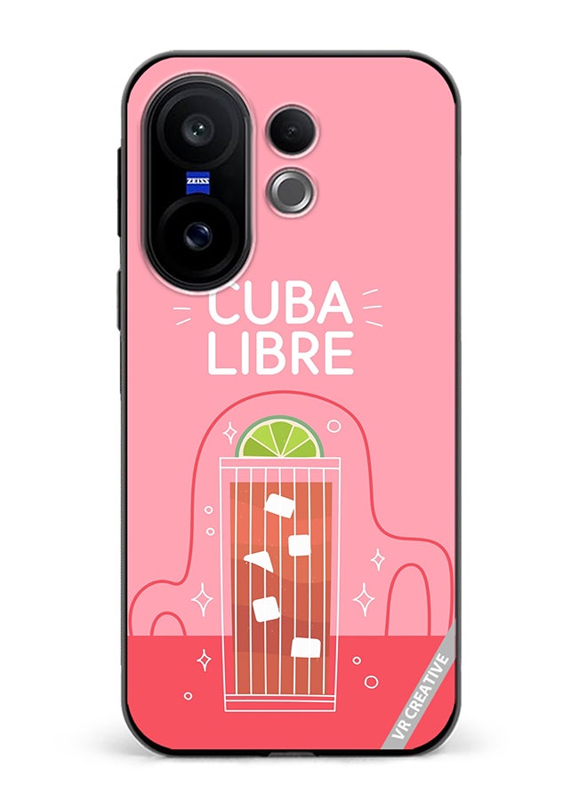 Protective Case Cover For Vivo X200 FE Cuba Libre Design Multicolour