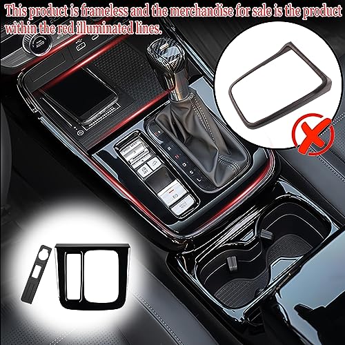 MUXEE for Honda CRV CRV 2023 2024 2025 2026 Car Center Console Frame Cover ABS Gear Shift Panel Frame Bright Black Sport Interior Accessories - Image 3