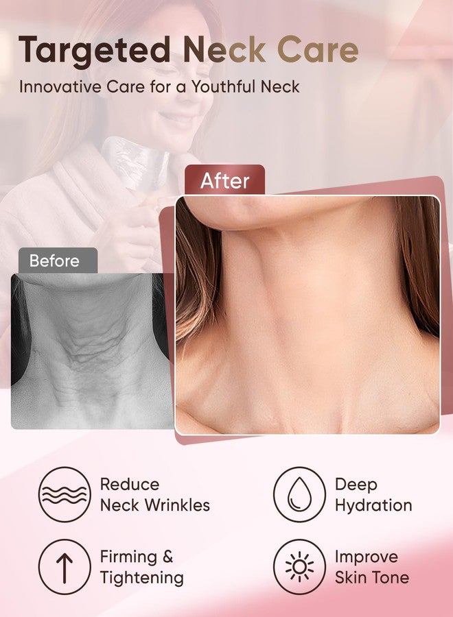 Misoour Neck Wrinkle Patches for Firming and Tightening – 2 in 1 Collagen Neck Mask with Astaxanthin & Peptides, Deep Hydration for Neck Lines & Sagging Skin, 3 Pack - Image 2