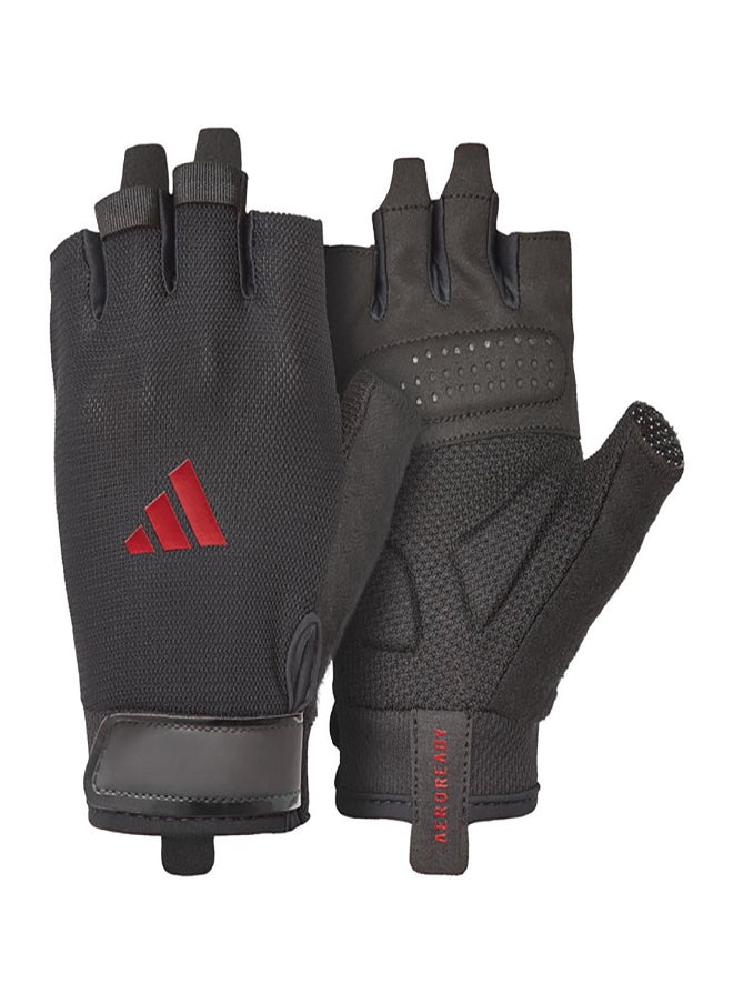 Adidas Essential Training Gloves - Red - L 
