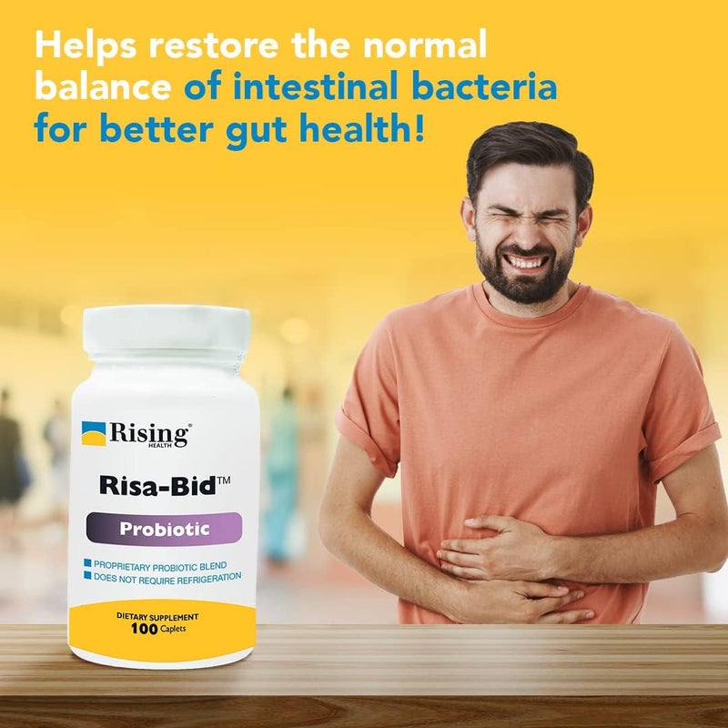 Rising Health  RisaBid Caplets  Probiotic Dietary Supplements  100 caplets - Image 4