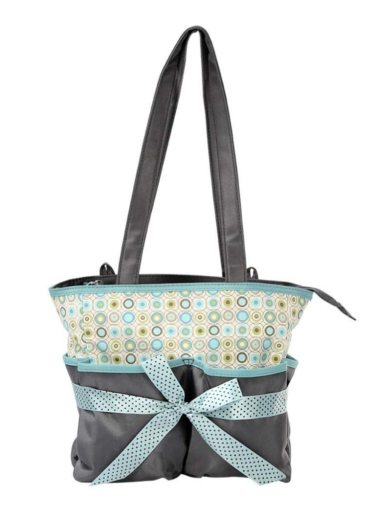 Mee Mee Nursing Diapers Bag |Adjustable Strap,Water&Stain Resistant BackPack |Spacious Bag With Multi Pockets for Keeping Milk Bottle With Diaper Changing Mat |All Baby Essentials In1 Bag (Black) - Image 2