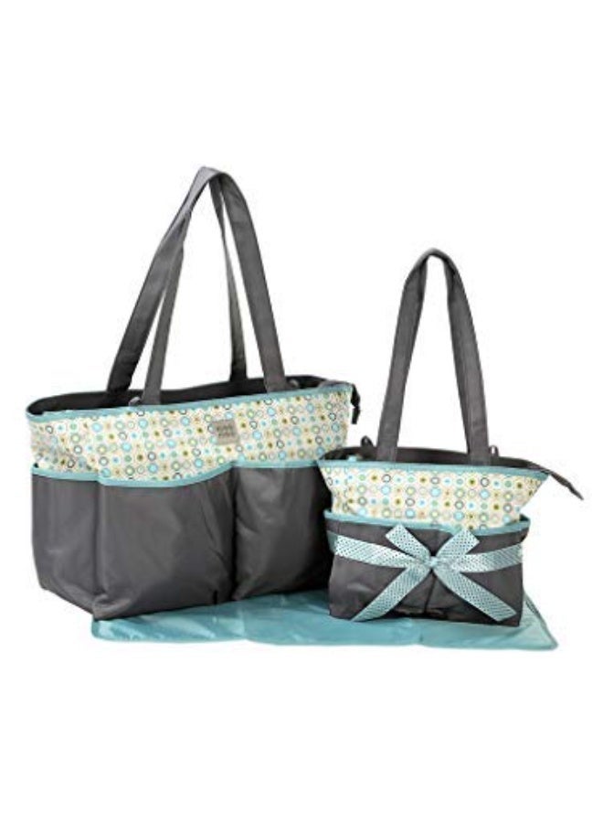 Mee Mee Nursing Diapers Bag |Adjustable Strap,Water&Stain Resistant BackPack |Spacious Bag With Multi Pockets for Keeping Milk Bottle With Diaper Changing Mat |All Baby Essentials In1 Bag (Black) - Image 1