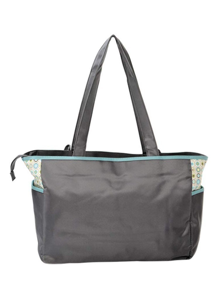 Mee Mee Nursing Diapers Bag |Adjustable Strap,Water&Stain Resistant BackPack |Spacious Bag With Multi Pockets for Keeping Milk Bottle With Diaper Changing Mat |All Baby Essentials In1 Bag (Black) - Image 3