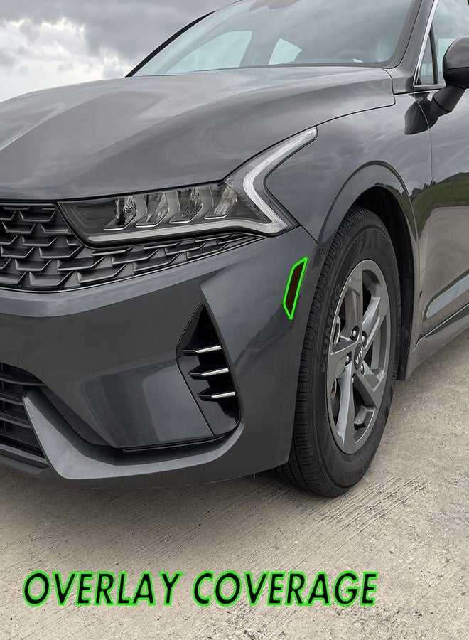 SlickMod PreCut Vinyl Smoke Tint for 2021-2022 Kia K5 Sidemarker (3. Front Sidemarker, 20 Dark Smoke) - Image 2