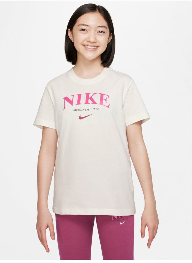 Nike Girls NSW Trend BF Tee  - Image 1