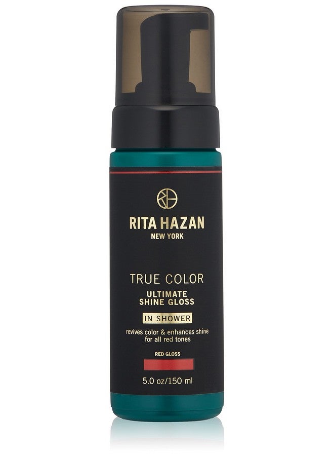 ريتا هازان ملمع الشعر Ultimate True Color Shine Gloss من ريتا هازان - يعزز لون الشعر بلمعان صحي - علاج للشعر اللامع - عبوة جديدة بتصميم جديد - 5 أونصة ملمع شعر أحمر - Image 1