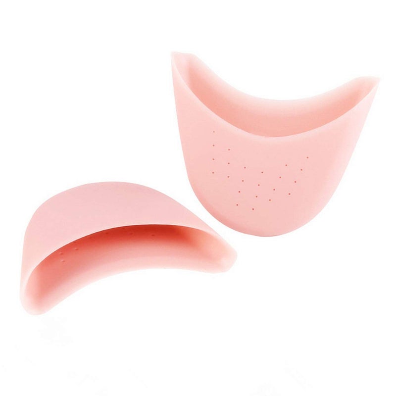 Zittop Ballet Dance Shoe Toe Pads1Pair Soft Silicone Gel Ballet Dance Shoe Pads Silicone Toe Cap Protector with Breathable Hole