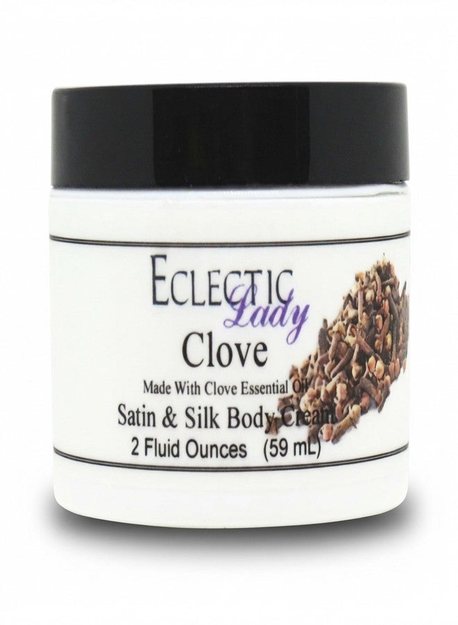 Eclectic Lady Clove Satin and Silk Cream, Body Cream, Body Lotion, 2 oz - Image 1