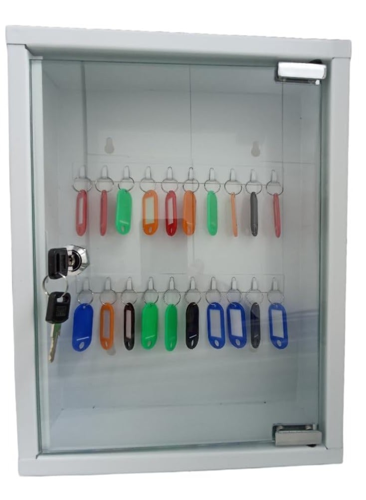 ROBUSTLINE Robustline Key Box (20 Keys) with Glass Door  - Image 1