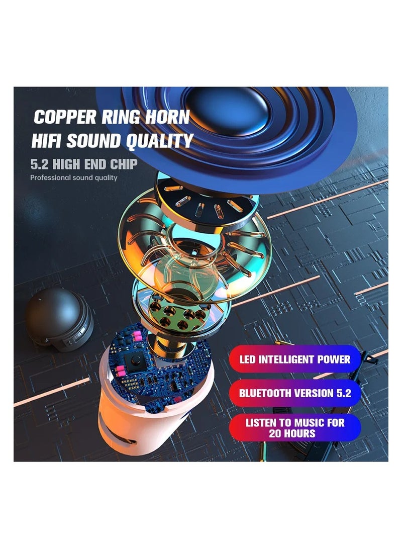 AROAQ Wireless Bluetooth Headphones 5.2 Without Digital Display Noise Reduction with High-Definition Microphone - Image 4