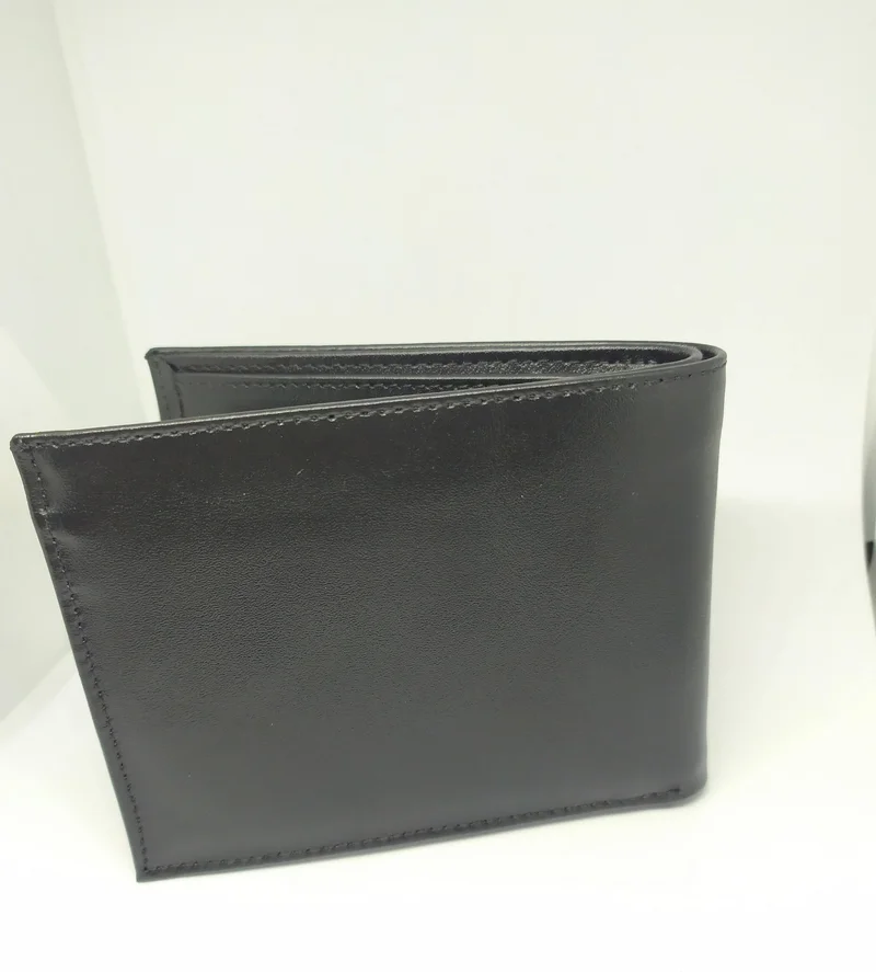 ام كي ام Leather Black Men's Wallet