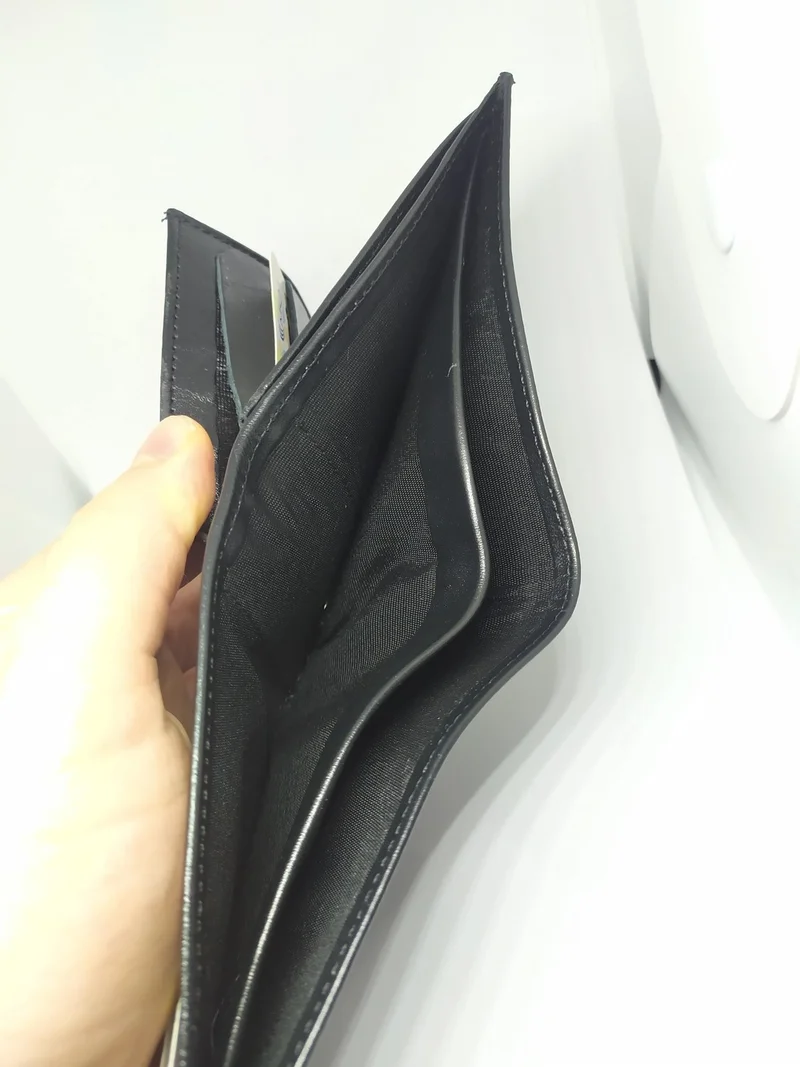 ام كي ام Leather Black Men's Wallet