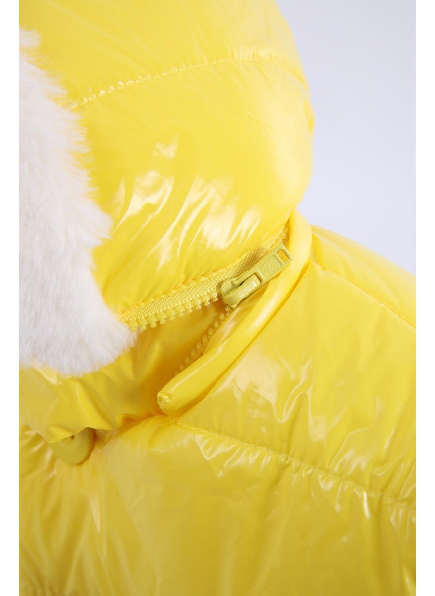 Baby Hola Hooded Water and Windproof Girl's Boy's Coat 13441  - Image 4
