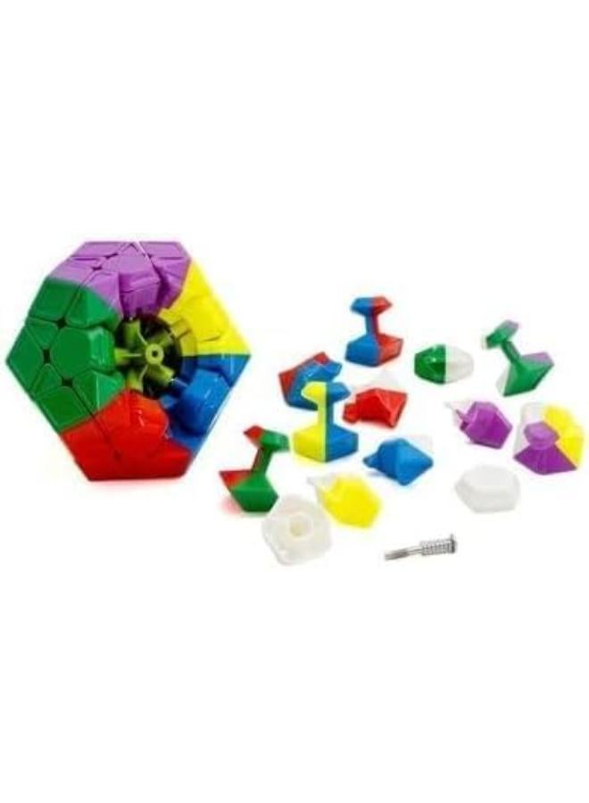 CUBEMATE WCA MEILONG Megaminx Stickerless Puzzle for Kids & Adults Speedy Stress Buster Brainstorming Cube - Image 3