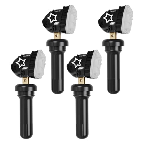 Jsueng TPMS Sensor GM, Tire Pressure Monitoring System Sensor TPMS for Buick Chevy Silverado Cadillac GMC, 315mhz Tire Sensor Replaces 13598771 13598772 13586335 13581558 4-Pack - Image 1