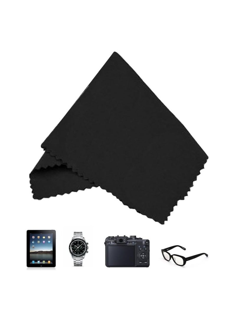 VIUAUAX Microfibre spectacle cloth.Microfibre Cloths - Pack of 10 - For Cleaning Glasses, Sunglasses, Camera Lenses, iPad, Tablets, Mobile Phones, iPhone, Android Phones, Laptops, LCD Screens and Others - Image 3