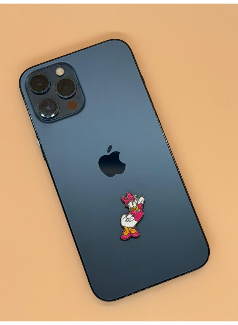 Disney 3D Metal Premium Sticker - Daisy Duck from Disney Cartoon - for Mobile Phone Laptop and Any Smooth Surface - Image 3