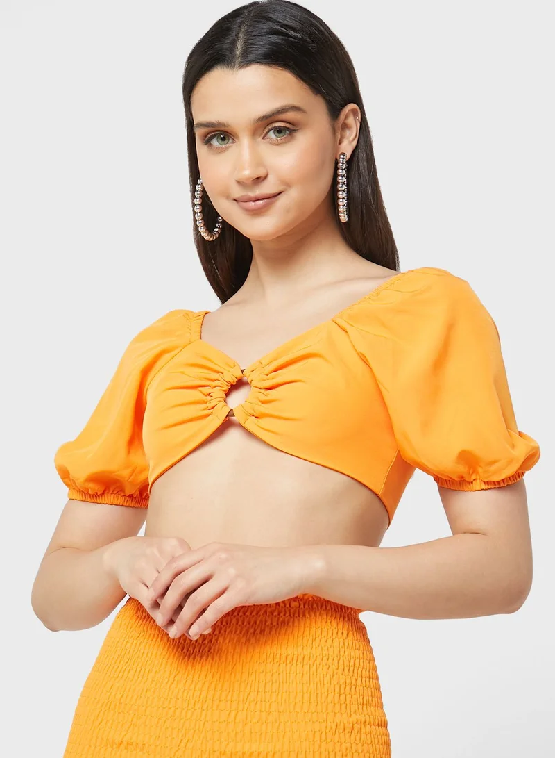 Ginger Tiered Skirt With Top Set