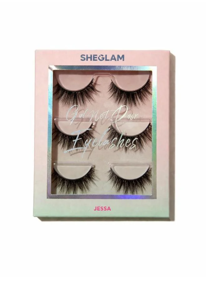 شيجلام Girl Next Door Natural False Eyelashses- Jessa