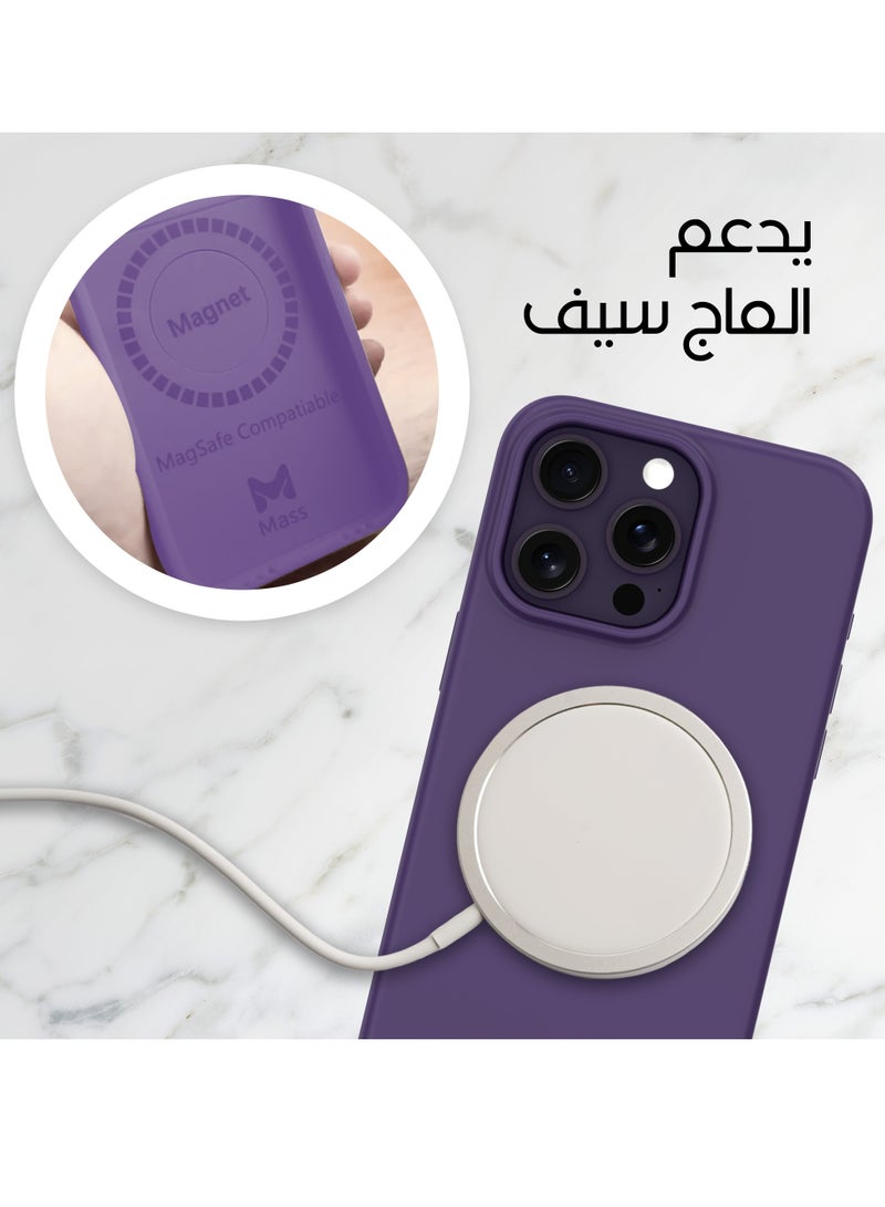 Mass Mas iPhone 14 Pro Max Infinite MagSafe 6 in 1 case, purple - Image 3