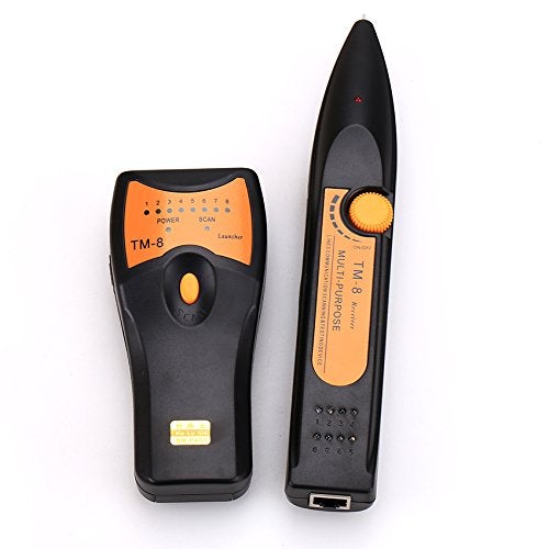 KELUSHI TM-8 RJ11 RJ45 Cat5 Cat6 LAN Network Cable TesterTelephone Wire Tracker Toner Detector Line Finder - Image 2