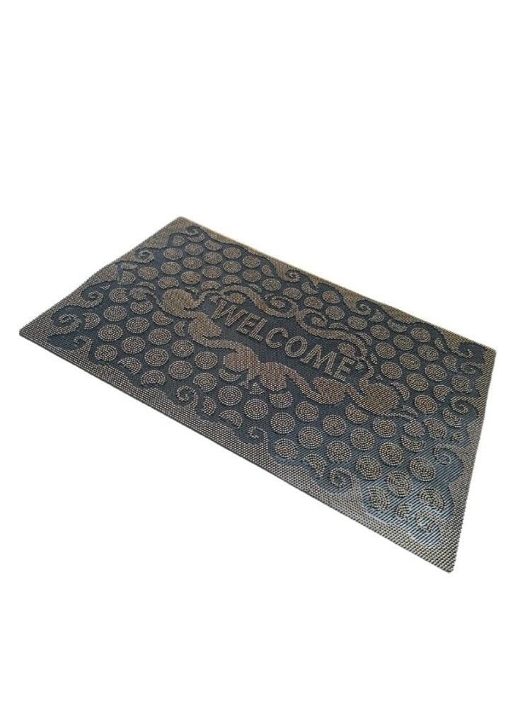 Spaceshoop Door Mat, for Entryway,Bedroom, Bathroom, Cut Shaped Large Sized Rubber Living Room size (75 * 45) (multicolor)  - Image 3
