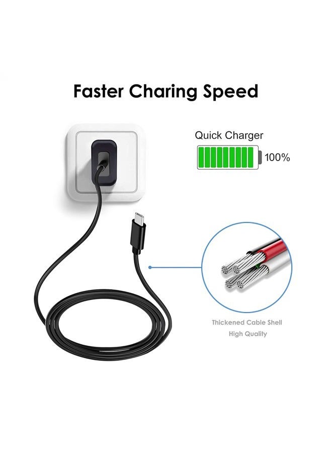 WZHENB USB Type C Charger Charging Cable Compatible with Anker Soundcore Life P2 A2, NC Life A1, Liberty Air 2, 2 Pro, Life U2 Dot 2, Liberty 2 Pro Spirit X2 Dot 2 Earbuds & More USB-C Earbuds Headphones - Image 2