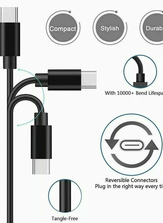WZHENB USB Type C Charger Charging Cable Compatible with Anker Soundcore Life P2 A2, NC Life A1, Liberty Air 2, 2 Pro, Life U2 Dot 2, Liberty 2 Pro Spirit X2 Dot 2 Earbuds & More USB-C Earbuds Headphones - Image 3