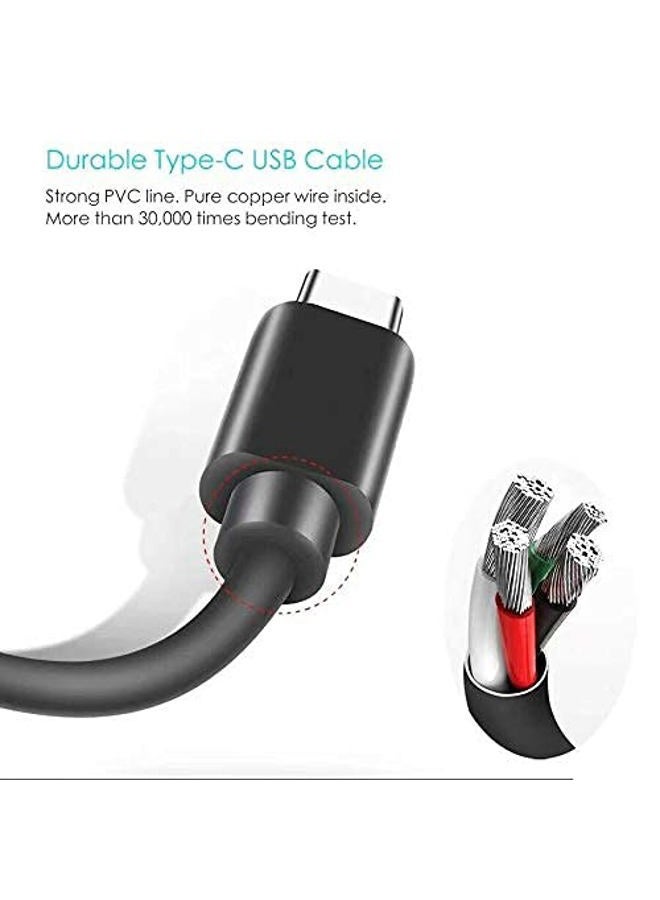 WZHENB USB Type C Charger Charging Cable Compatible with Anker Soundcore Life P2 A2, NC Life A1, Liberty Air 2, 2 Pro, Life U2 Dot 2, Liberty 2 Pro Spirit X2 Dot 2 Earbuds & More USB-C Earbuds Headphones - Image 5