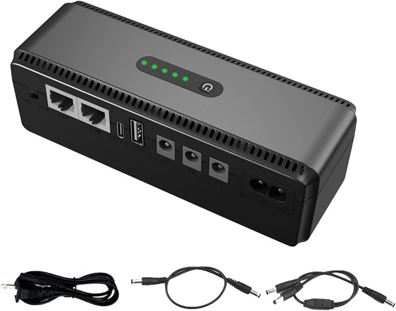 European Regulations Security Camera Backup Battery 10400 Mah Compact Uninterruptible Power Supply UPS - Image 1