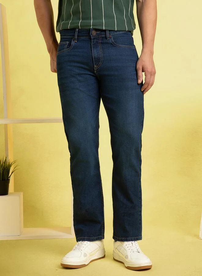 Dennis Lingo Classic Indigo Jeans For Men Featuring A Timeless Straight Fit Crafted From High Quality Denim