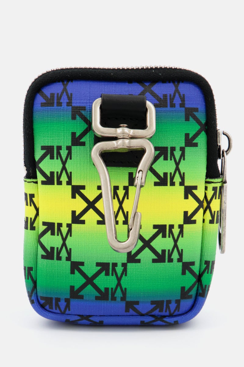 OFF-WHITE Men Monogram Cross Body Camera Bag, Multicolor - Image 5